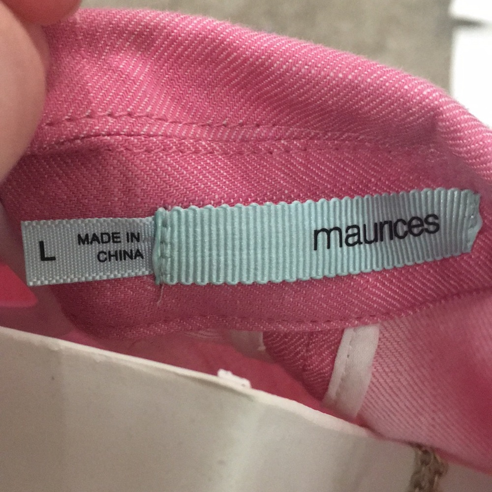 Pink Ruffle Back Blazer JrLarge - Picture 3 of 3